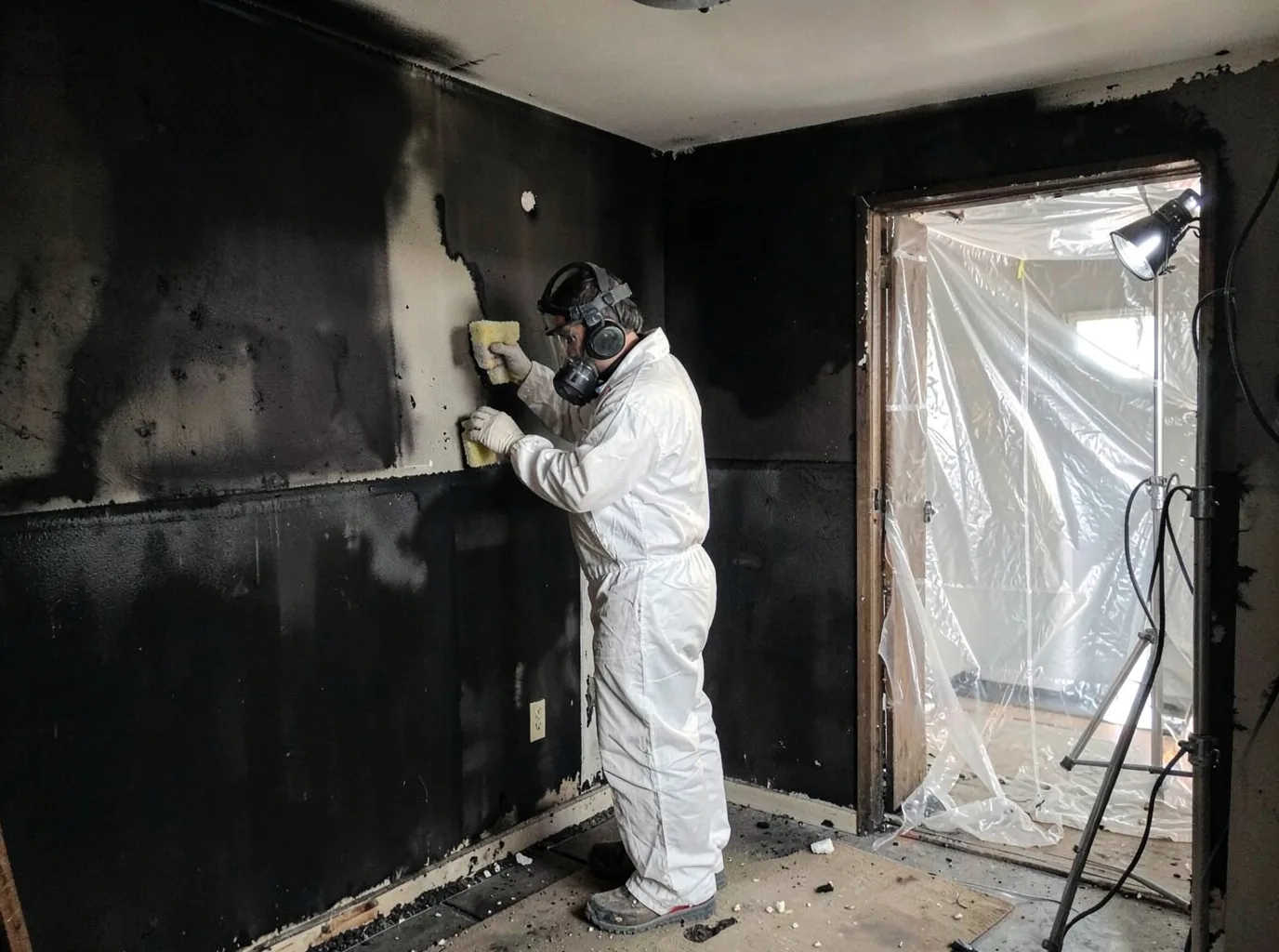 Fire Damage Restoration company in Elbe, WA